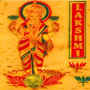 4" Gold Laxmi