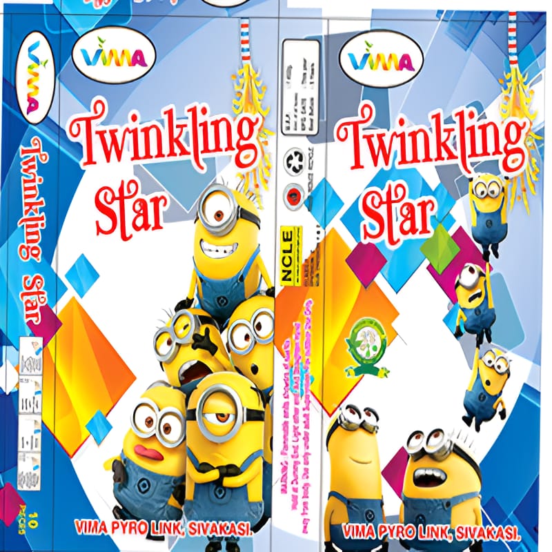 1½" Twinkling Star