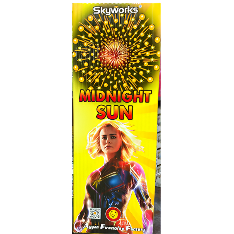 Midnight Sun 4" Fancy Pipe 2Pcs