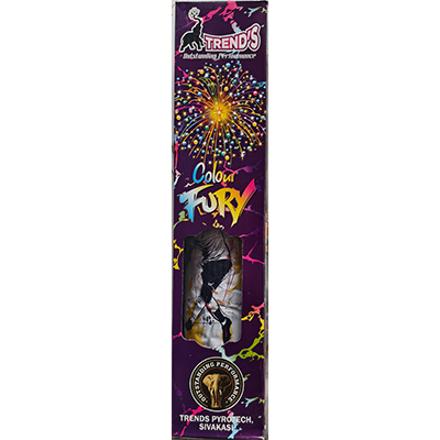 c. Colour Fury 3½" Double Ball Aerial Fancy