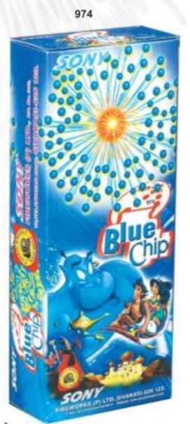 Blue Chip 3¾" Aerial Fancy 2Pcs SONNY