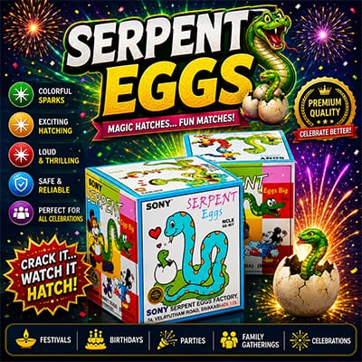 Serpent Egg Sivakasi Fireworks