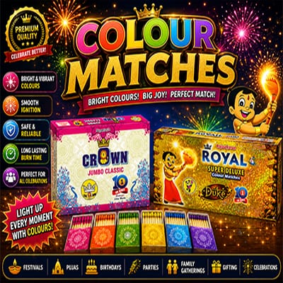 Colour Matches fireworks products