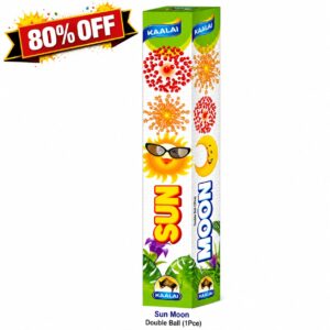 Sun Moon (Red & Yellow) 4 Inch Double Ball Sivakasi Fireworks | CrackersExpo