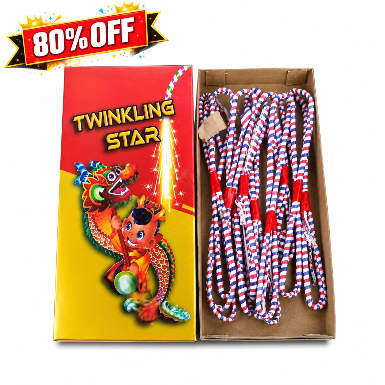 1 1/2" Twinkling Star Premium Sivakasi Bijili Crackers | CrackersExpo