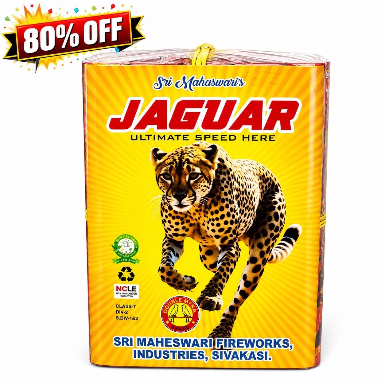 6 Inch Jaguar Vedi 12Ply | CrackersExpo