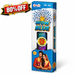 Wow Blue 4" Aerial Fancy fireworks