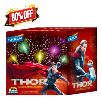 Thor 3½" Set Out 12 Shot fireworks