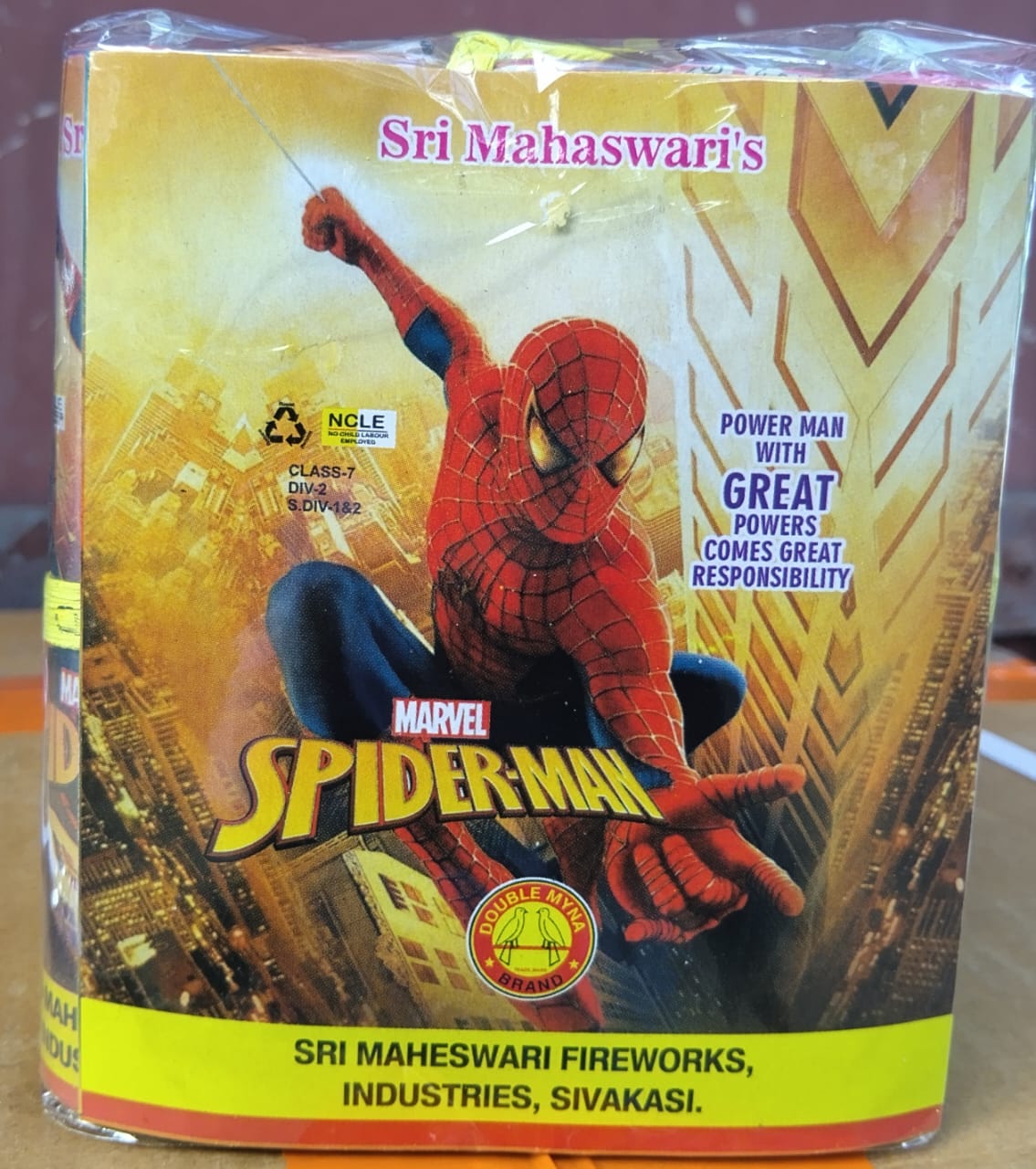 5 Inch Spiderman Vedi 16Ply | CrackersExpo