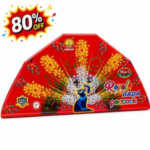 Mega Badaa Peacock 5 Face. Double Function CrackersExpo