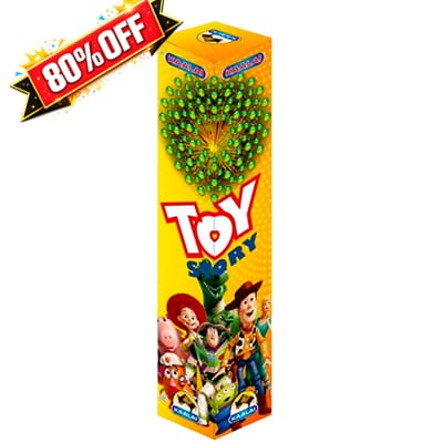 Toy Story 2½"" Aerial Fancy Green Crackersexpo