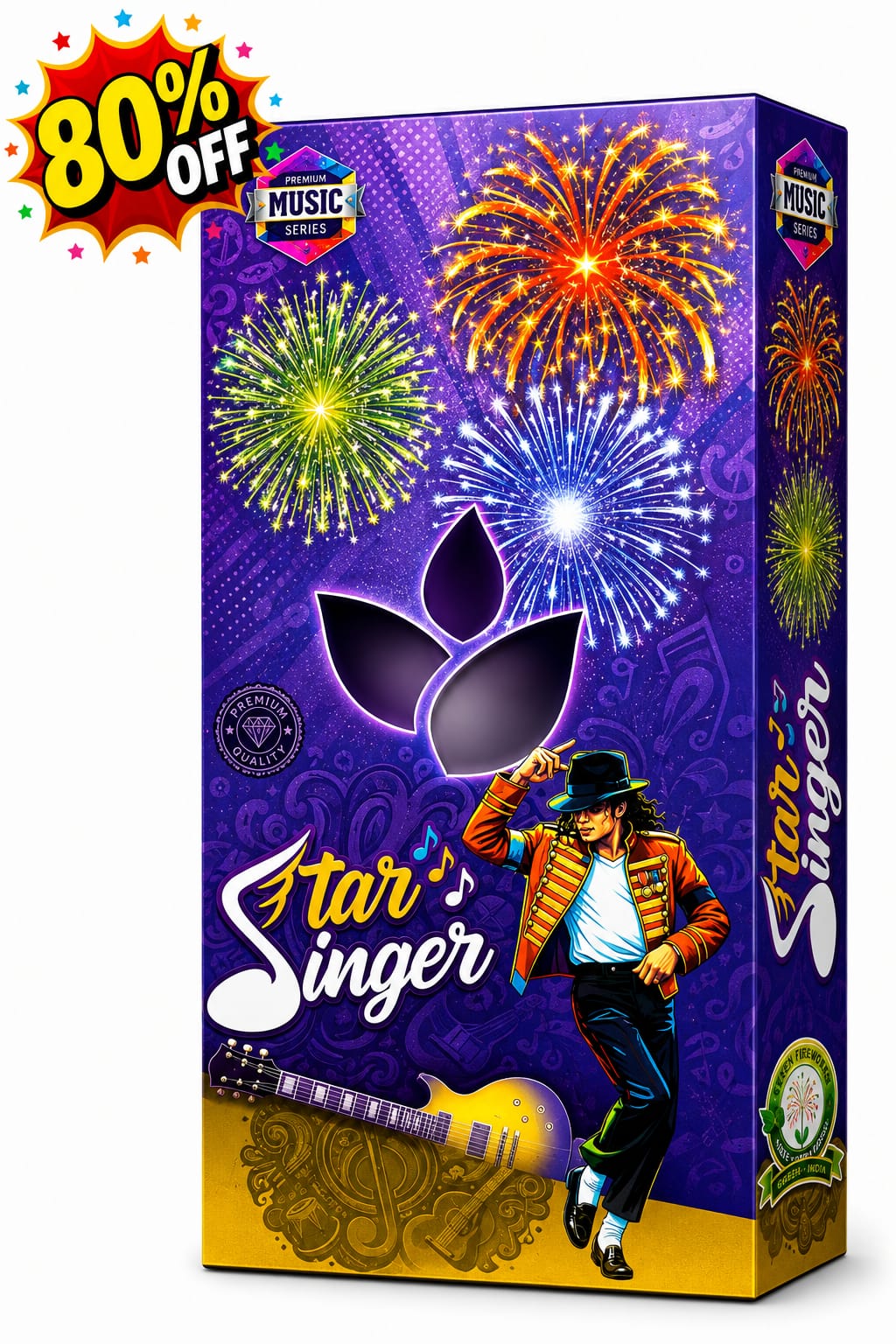 Star Singers 2" Aerial Fance 3Pcs