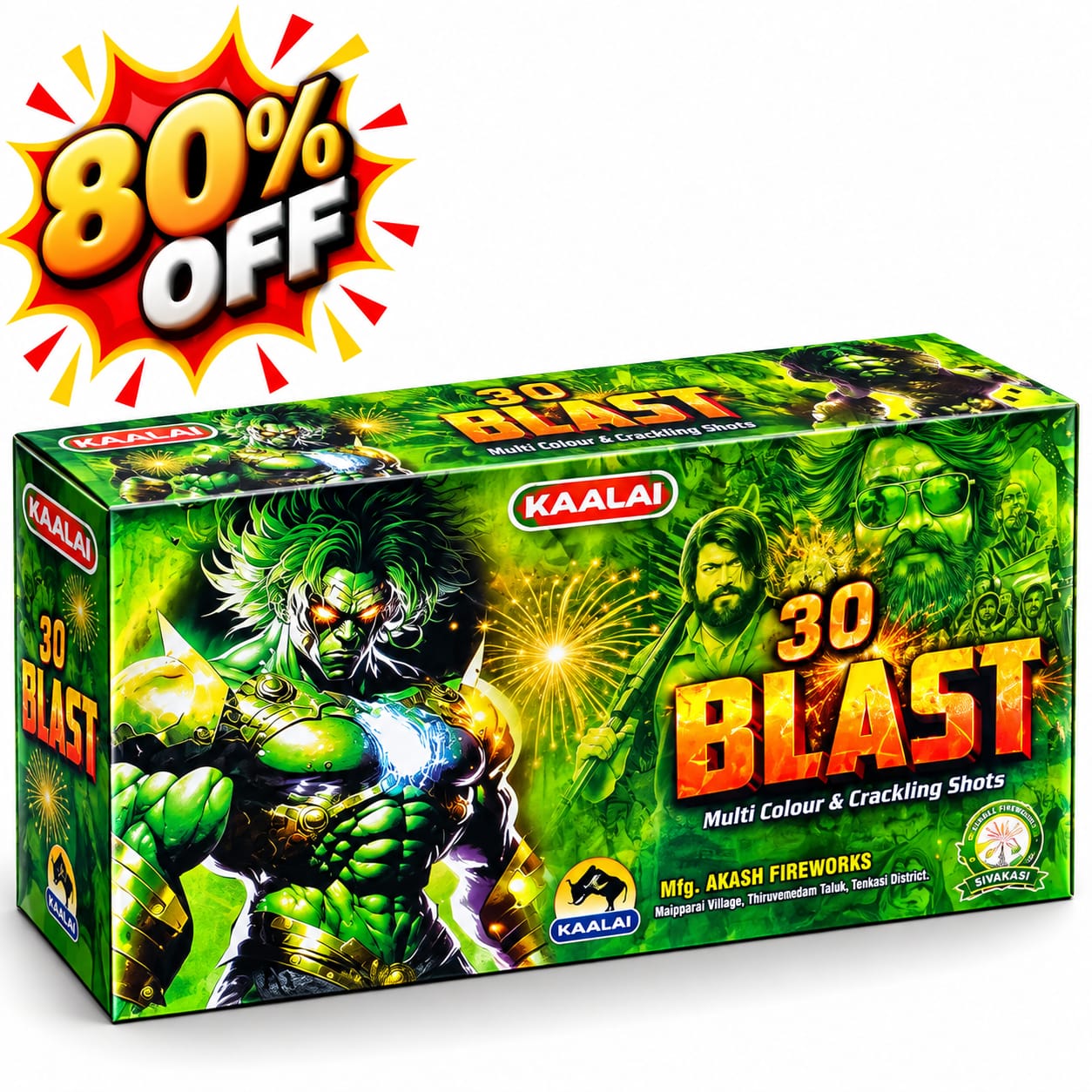Blast 30 Shot U.V Premium
