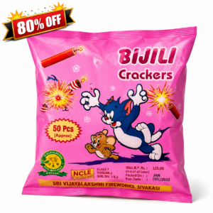Red Bijili 50Pcs Pack Premium Sivakasi Bijili Crackers | CrackersExpo