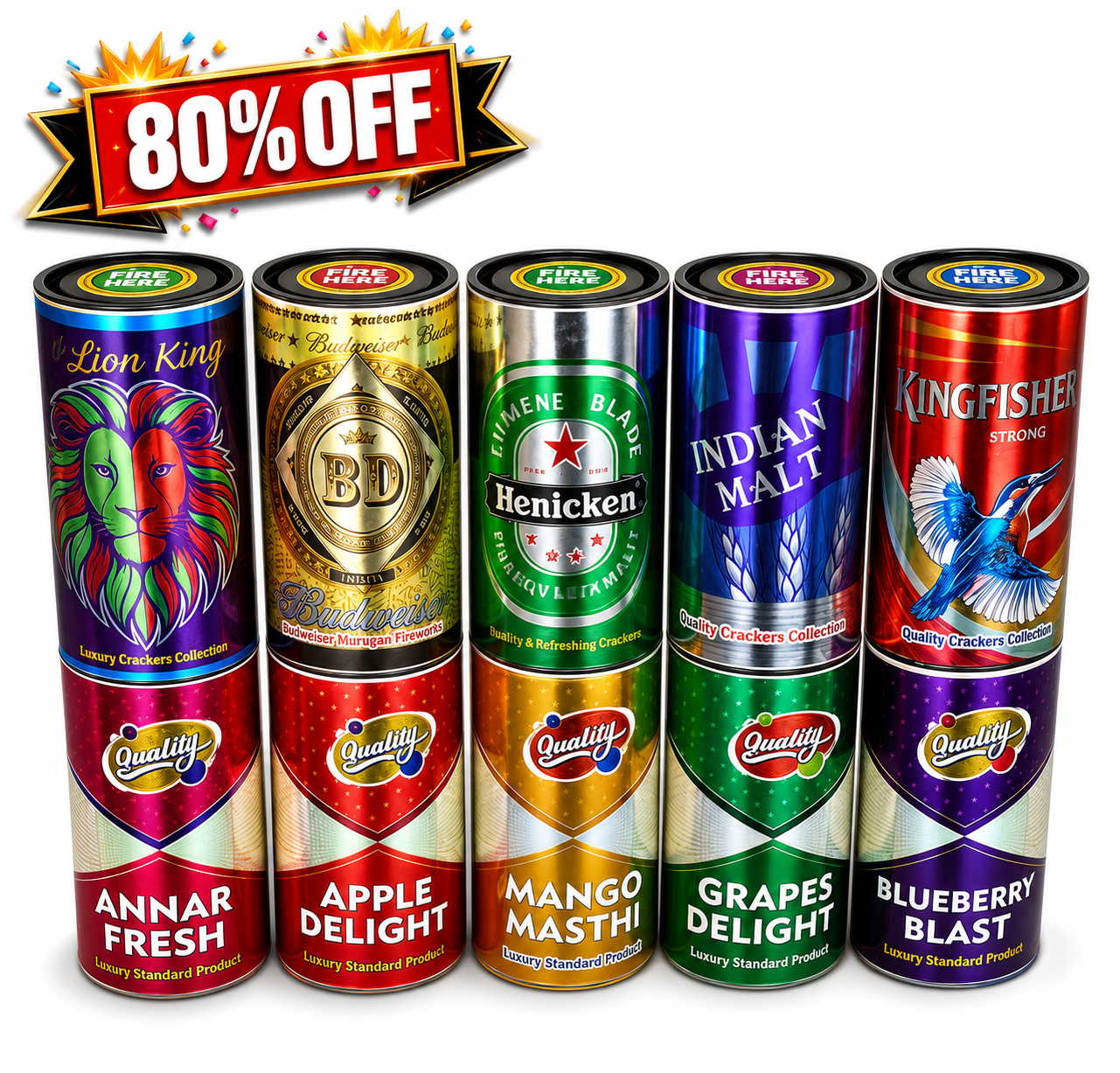 Tin Fountain Fireworks Online Sivakasi