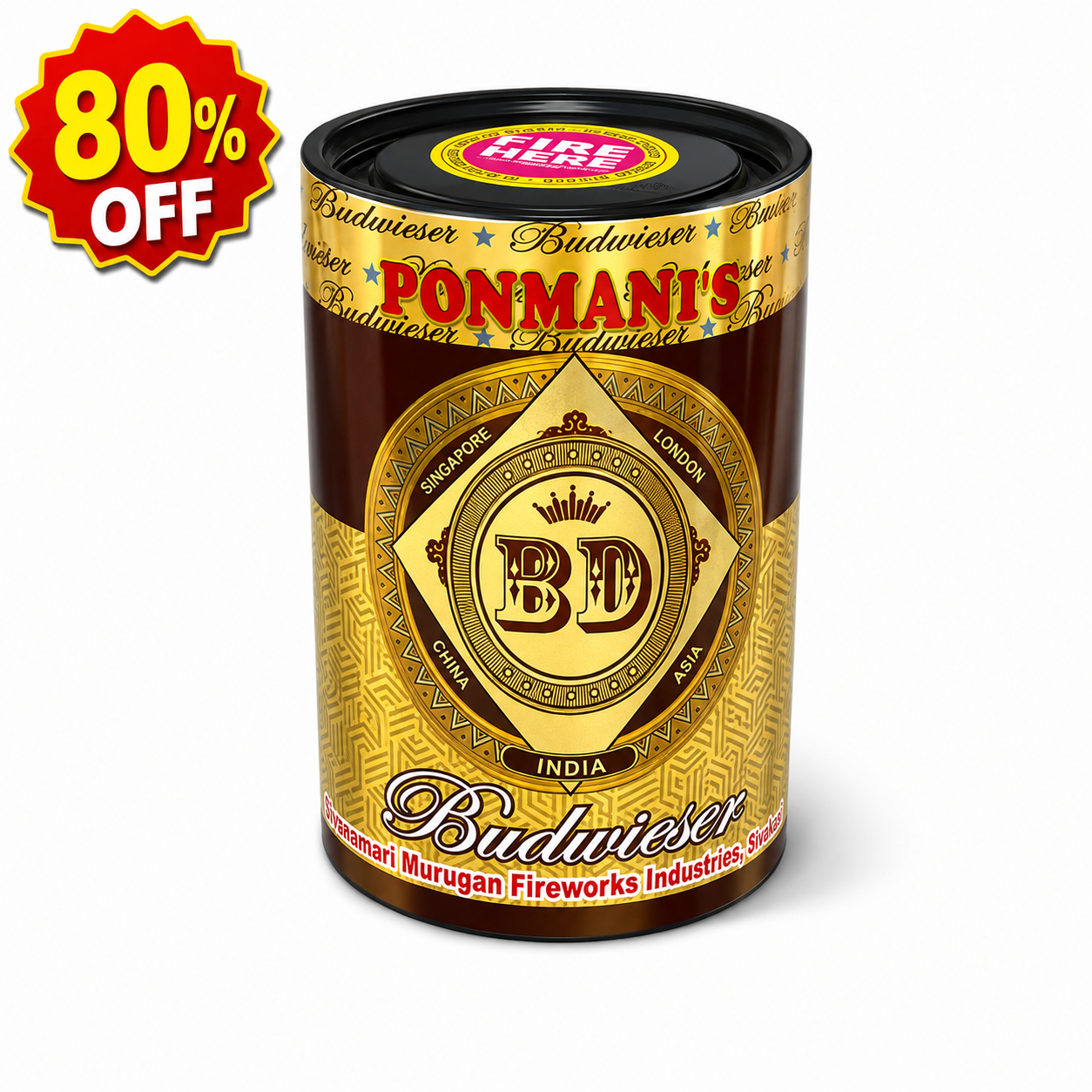 Bada Tin Fountain Fireworks Online