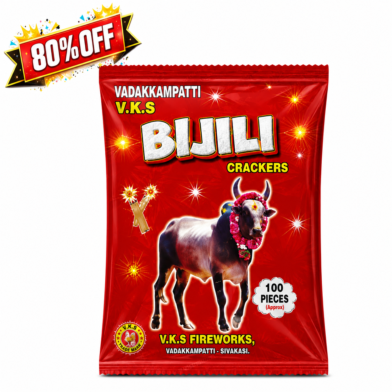 Super Bijili Vadakampatti Premium Sivakasi Bijili Crackers | CrackersExpo