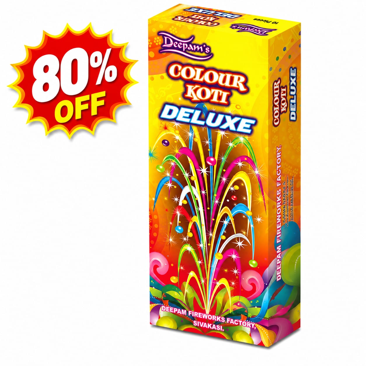 Colourkoti Deluxe Colourful Fireworks