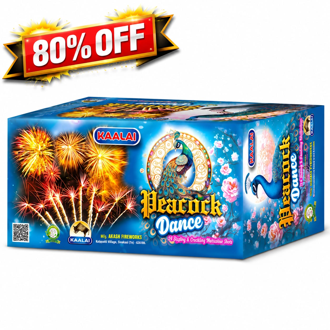 Peacock Dance 24 Shot fireworks