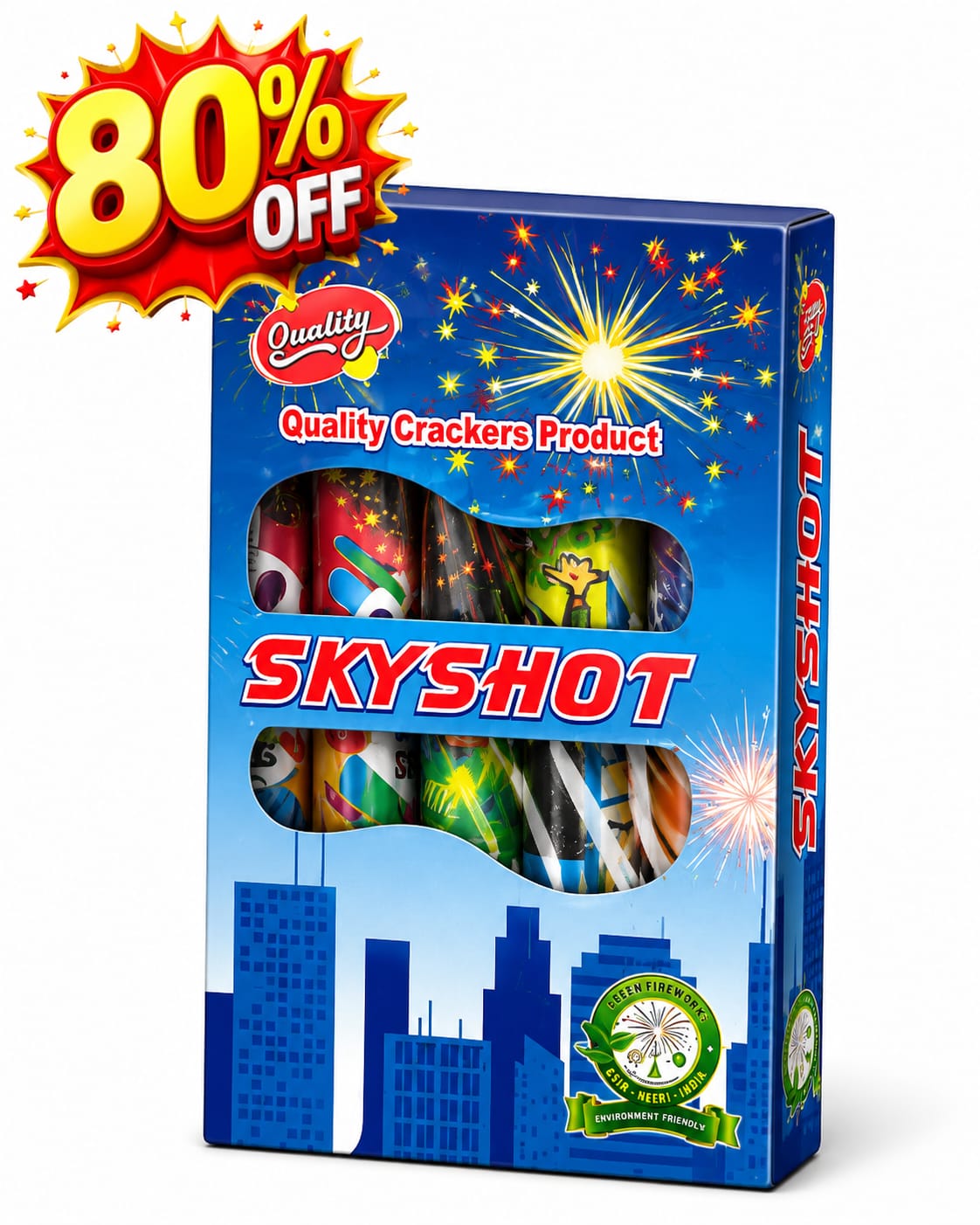 Sky Shot 5Pcs CrackersExpo