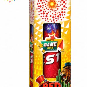 6" Red Hatter Aerial Fancy