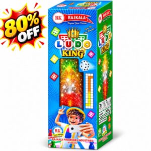Ludo King Red, Gold, Green & Silver Crackling Fountain