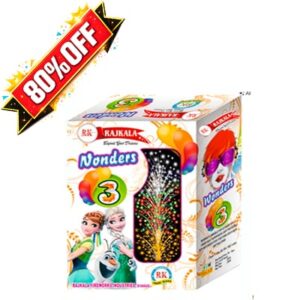 Wonder 3 One By One Three Colour Fountian