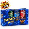 Infinity Stars 3Pcs Colourful Fountain